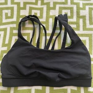 Lululemon Athletica Black Sports Bra Size 6